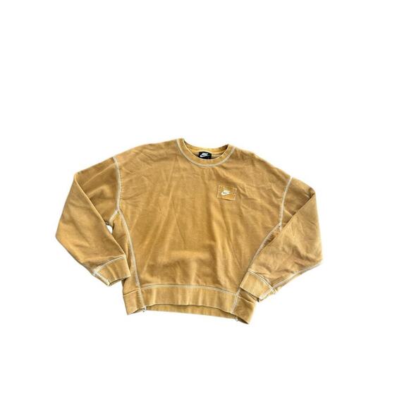 Nike Women's Orange Sportswear Crew Neck Rebel Sweatshirt Size Medium - Picture 4 of 7